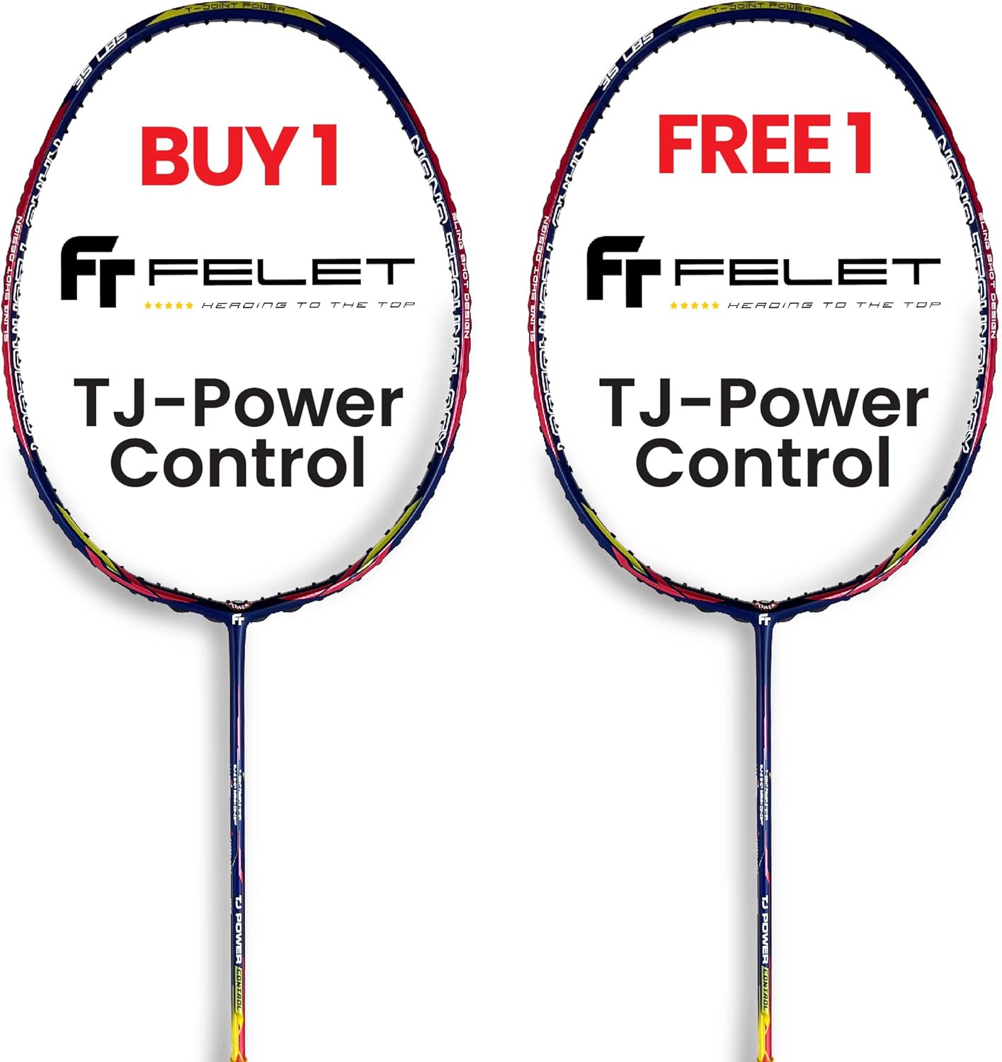 お問い合わせページです 2X FELET TJ パワーコントロール (ブルーレッド) バドミントンラケット